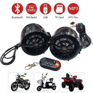 Аудио система за мотоциклет, Bluetooth, mp3, SD card